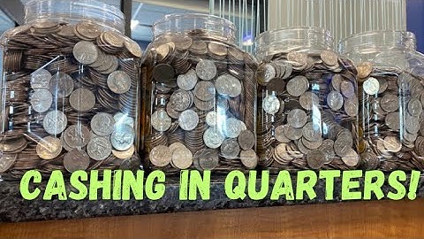 CASHING IN COINS! 🪙 We BROKE the Coin Counter Machine!! HOW MUCH!?