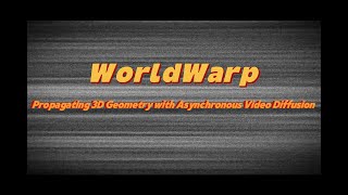 WorldWarp: Propagating 3D Geometry with Asynchronous Video Diffusion