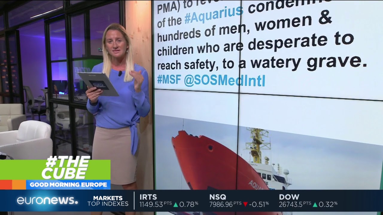 Rescue ship Aquarius stripped of its registration - YouTube