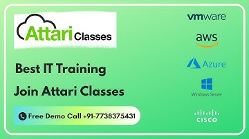 Join Attari Classes | Online IT Training for AWS, Azure, CCNA, VMware & MCSE