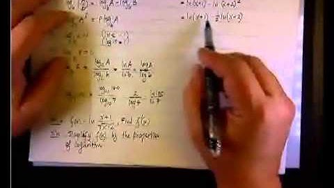 Derivative of Logarithmic Functions - Ex. 4.mp4