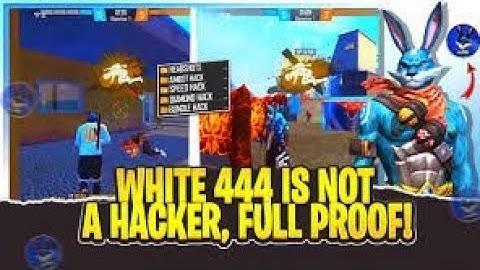 WHITE444 IS NOT HACKER FULL PROOFS