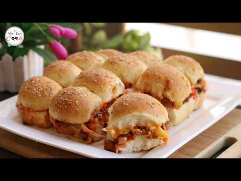 The Best Chicken Cheese Sliders 😍 Perfect For Dinner