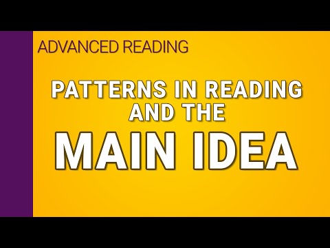 ভিডিও: যখন প্রধান ধারণাগুলি একটি নির্দেশমূলক প্যাটার্ন অনুসরণ করে?