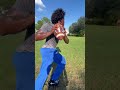 Middle Tennessee State QB Stanley Lofton-Anderson Training explosive tork movements| Baylin Trujillo