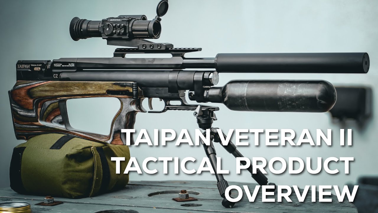 Taipan Veteran II Tactical TH .177 Forest Laminate | Обзор продукта