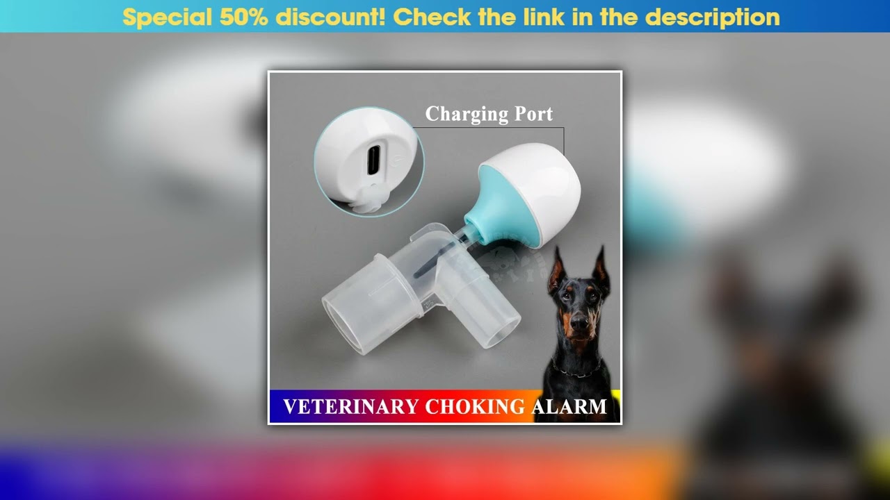 Top Pet Choking Alarm Veterinary Dog Cat Apnea Sensor Anesthesia Breathing Monitor Vet Clinic Equip