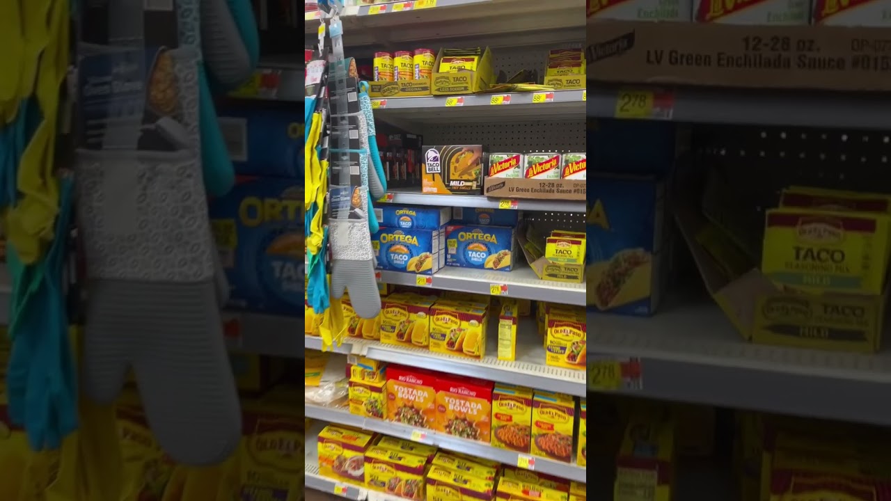 These TACO BELL Items at Walmart?!