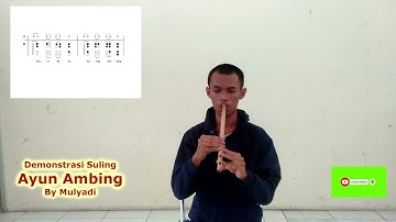 Siswa Asrama Binasiswa Bermain Suling #5.  Lagu "AYUN AMBING"