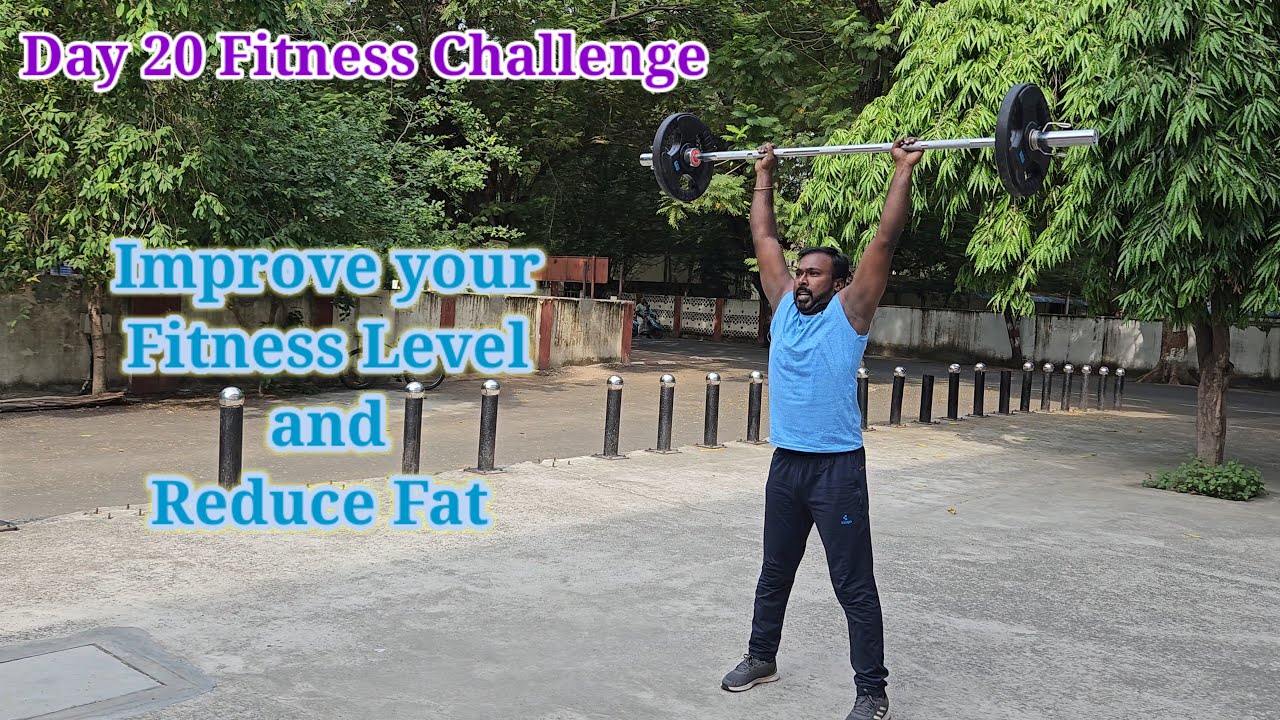 Day 20 Fitness Challenge Weight Training YouTube