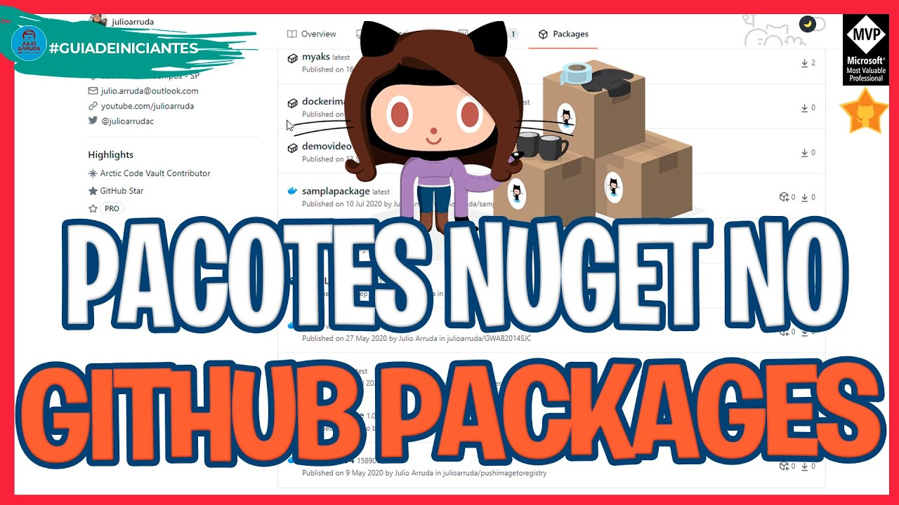 Publique seus pacotes no @GitHub | Guia de Iniciantes - YouTube