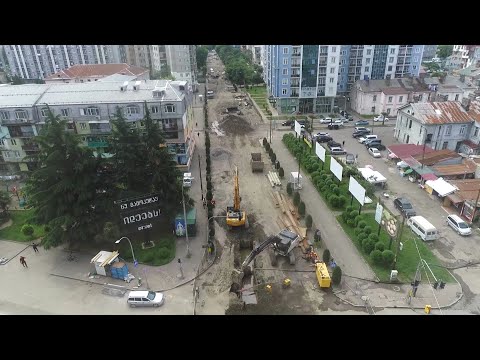 წყალარინების ახალი ქსელის მოწყობა