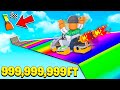 ROBLOX SLIDE 999,999,999 FEET TO WINNERS