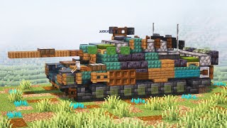 Tank Leopard 2 in minecraft