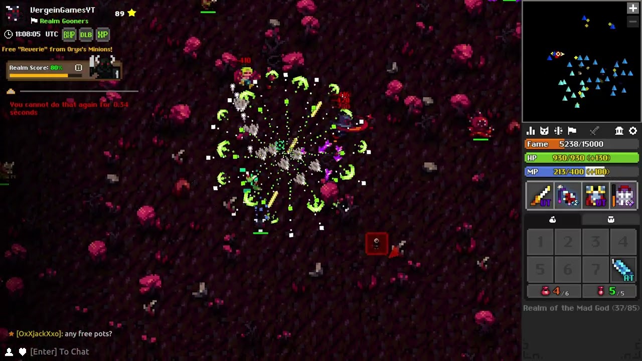 [RotMG][ Kensei Pt.356 ][ 88/90 - 89/90 ] Anyone can "White-Star"