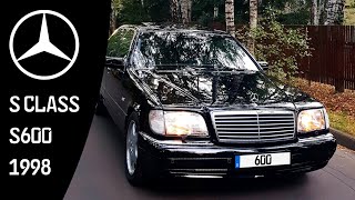 1998 Mercedes Benz S600 V12 AMG with Maximum possible options #w140 #w140amg #sclass #s600