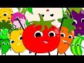 Ten In The Bed Vegetables | Vegetables Song For Kids | Nursery Rhymes For Babies