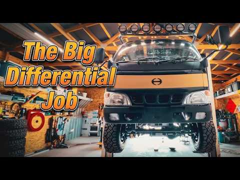 New Differentials Make A Difference in Our Hino 4x4 Build- EP13