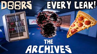 Every Possible Upcoming Feature In The Archives Update