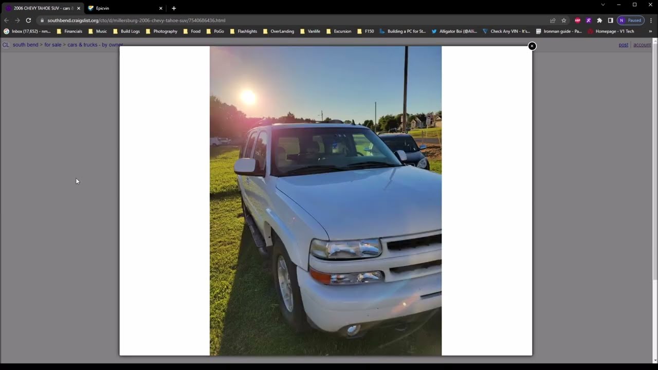 OldGuyDIY Used Car Tinder Truck #3. EpicVin Showed Rolled Back Odometer Seller Finally Came Clean