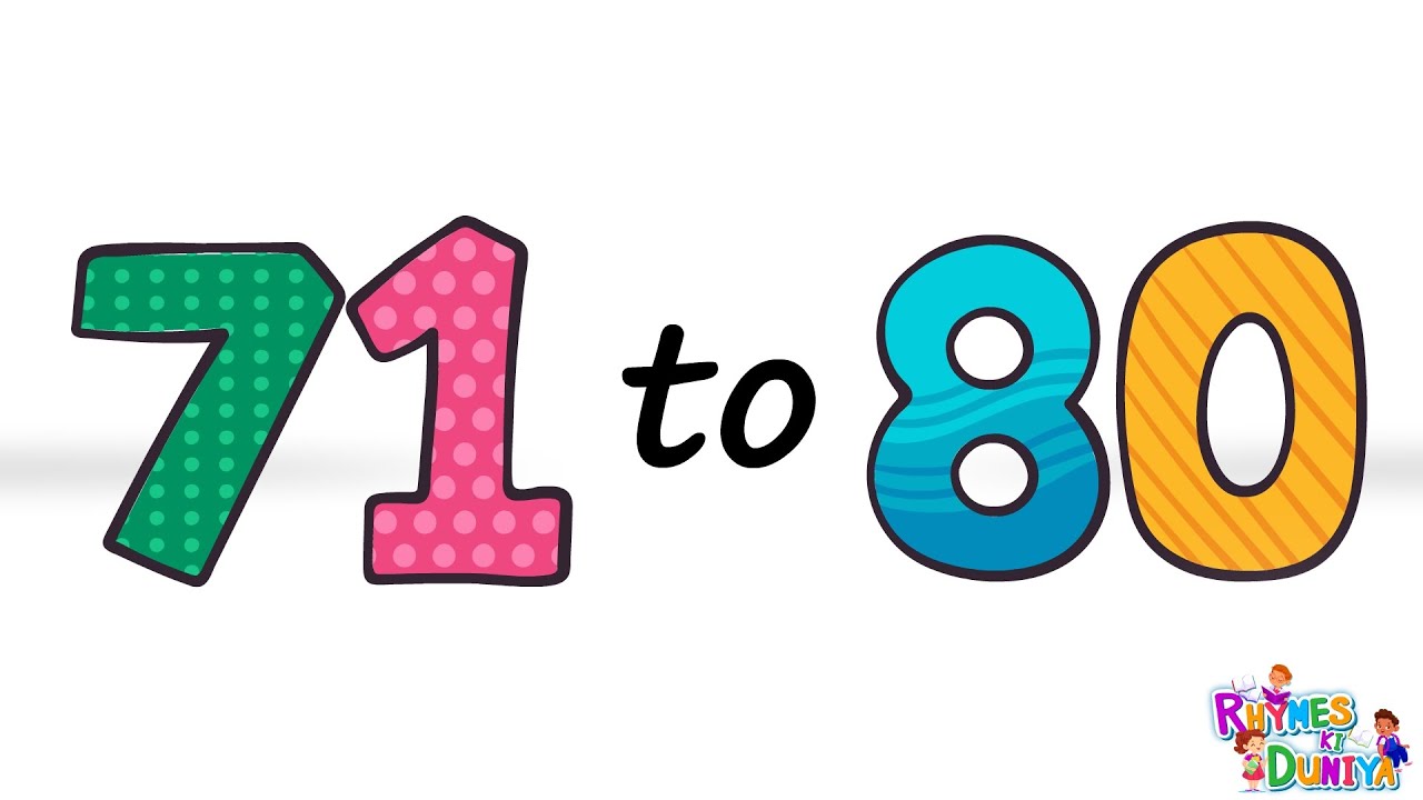 71 to 80 Numbers Counting For Kids Number Names 71 To 80 Count 71-to-80-numbers-counting-for-kids-number-names-71-to-80-count