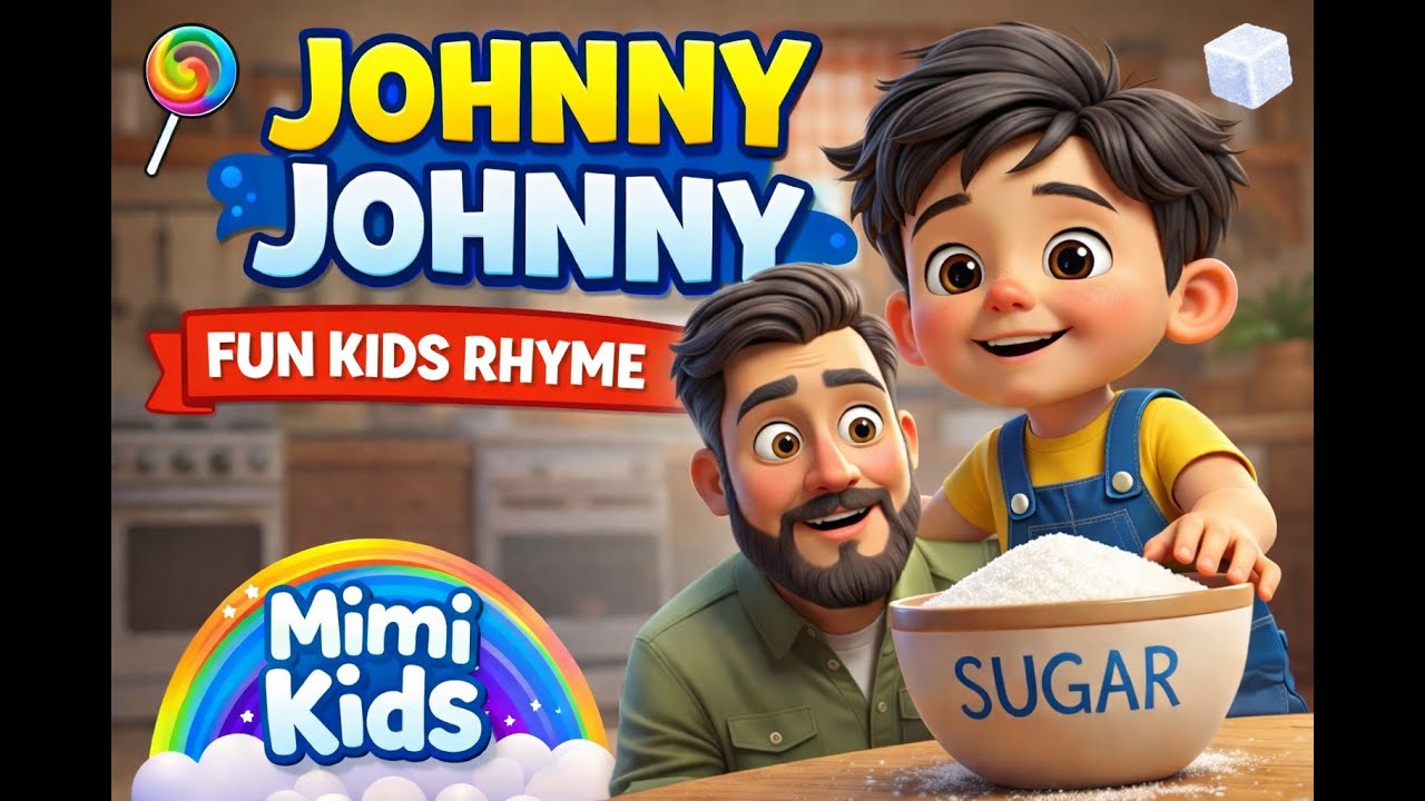 Johnny Johnny Rhyme | Kids Songs & Nursery Rhymes | Mimi Kids - YouTube