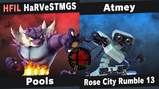 Rcr 13 Pools - Harvestmgs Incineroar Vs Atmey Rob - Smash Ultimate