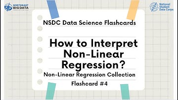 Non-Linear Regression Flashcard #4: How to Interpret Non-Linear Regression?