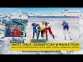 Kamila Sellier uderzona płozą łyżwy w twarz