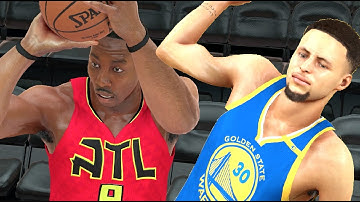 Can Steph Curry Hit A Full Court Shot Before Dwight Howard Can Hit A Three? NBA 2K17