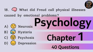 Psychology Chapter 1 Questions