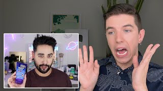 Specialist Reacts to James Welsh's Skin Care Routine