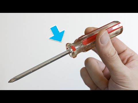 原來螺絲起子有20個隱藏用途！太實用了！20 Simple Screwdriver Life Hacks