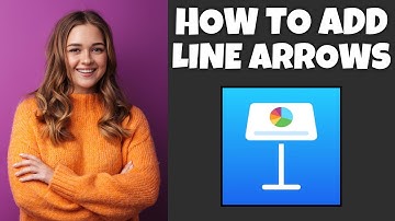 How To Add Line Arrows On Keynote | Step By Step Guide - Keynote Tutorial