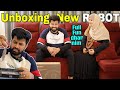 New home ku new robo  unboxing agaro robo vaccum cleaner with wife 