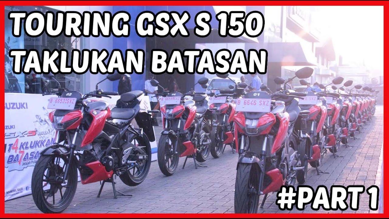  Touring  Motor  Irit  150 cc Suzuki GSX S 150 Purwokerto 