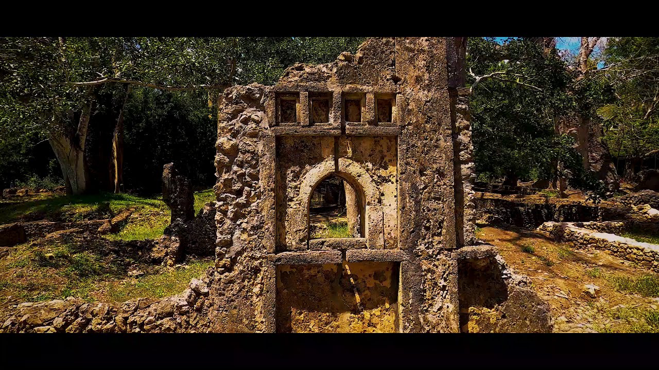 GEDI RUINS MALINDI KENYA YouTube