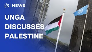 LIVE | UN General Assembly holds high-level session on Palestine, two-state solution