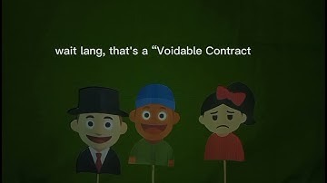 VOIDABLE CONTRACTS (One-minute puppet show)