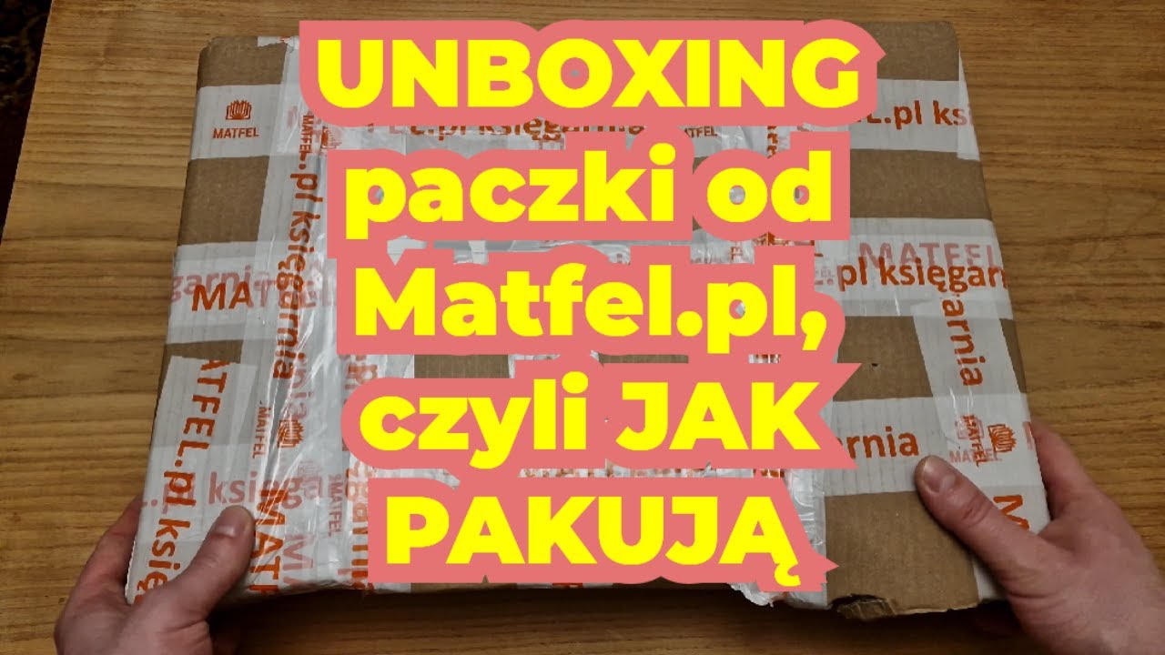 UNBOXING paczki od Matfel.pl, czyli JAK PAKUJĄ