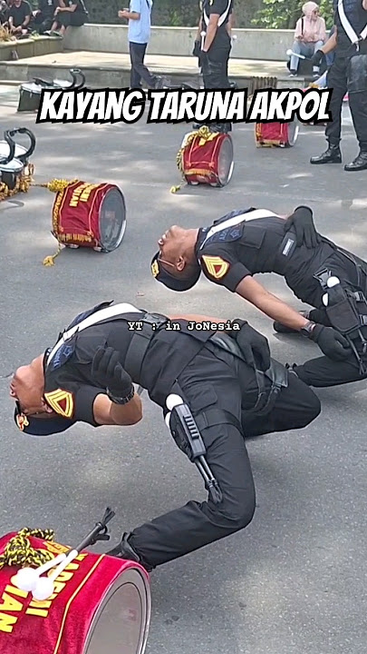 Aksi Kayang Taruna Akpol Akademi Kepolisian #drumband #akpol