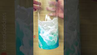 #drawing Sea Foam With Soap On Glass #sea #oceanwaves