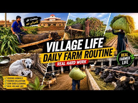 Desi Kisan Ki Rozana Zindagi 💪🌾 | Real Village Vlog