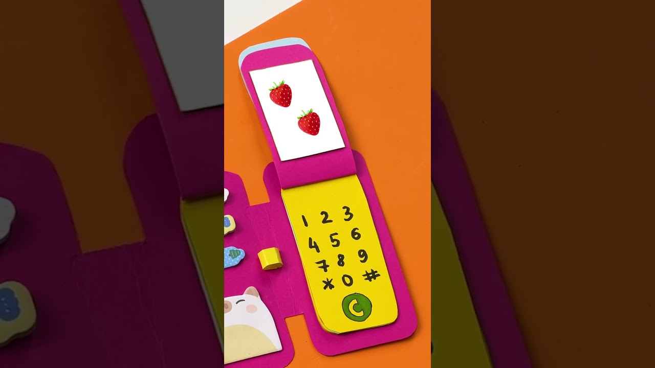 DIY Paper Phone ➕ New Trend For Kids