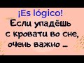 Испанский язык. "Логичные" фразы. Если упадёшь с кровати во сне, очень важно...