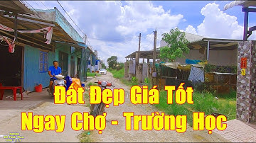 Bán Đất Thổ 1 Sec 824 l 5 x 21 . 104m²  l Ngay Chợ Mỹ Hạnh Nam l Đức Hòa - Long An