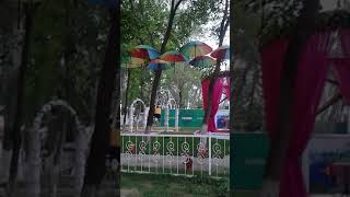 Город Кызыл-Кыя обновленный парк