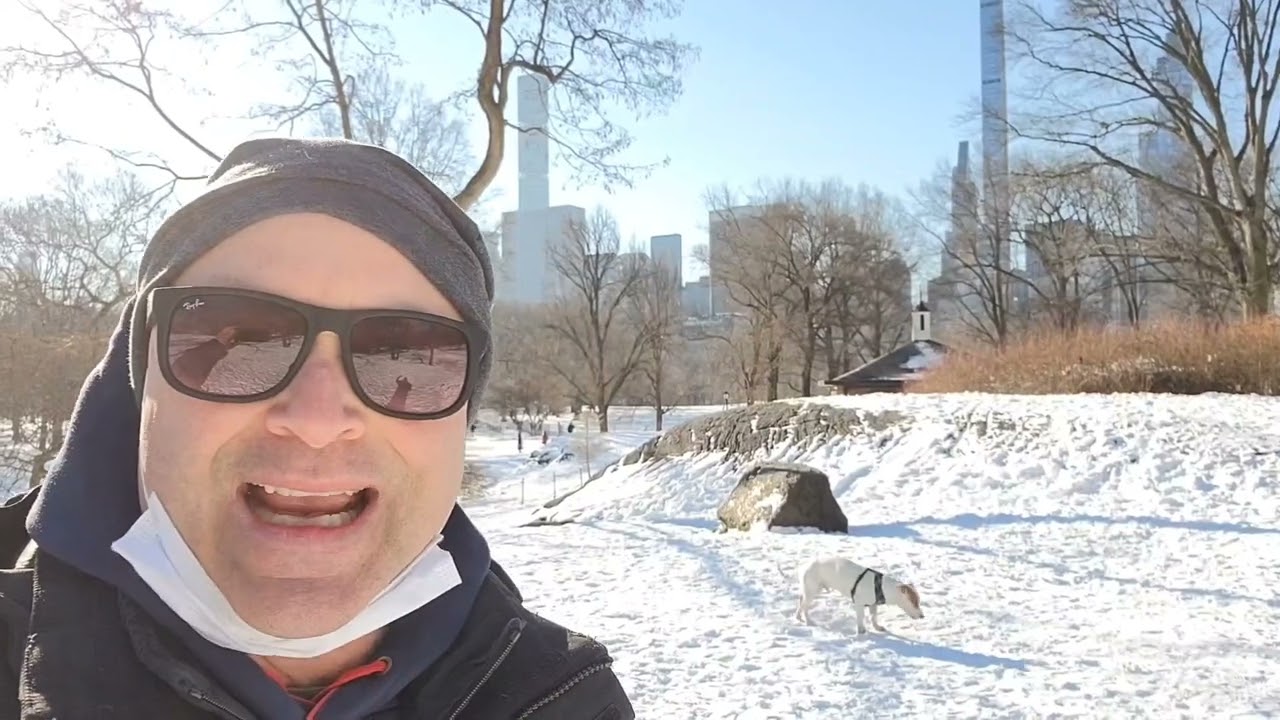 NEW! Quick (freezing) Preview from Central Park of What's Ahead this week on www.RugbyWrapUp.com.