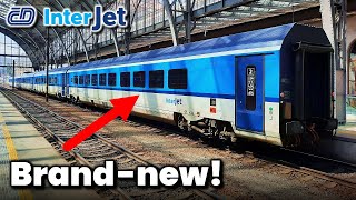 The Czech Republic's New JET TRAIN!  First Class Review