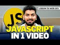 Learn JavaScript in Just 1 Video! Complete 2024 Course 🚀